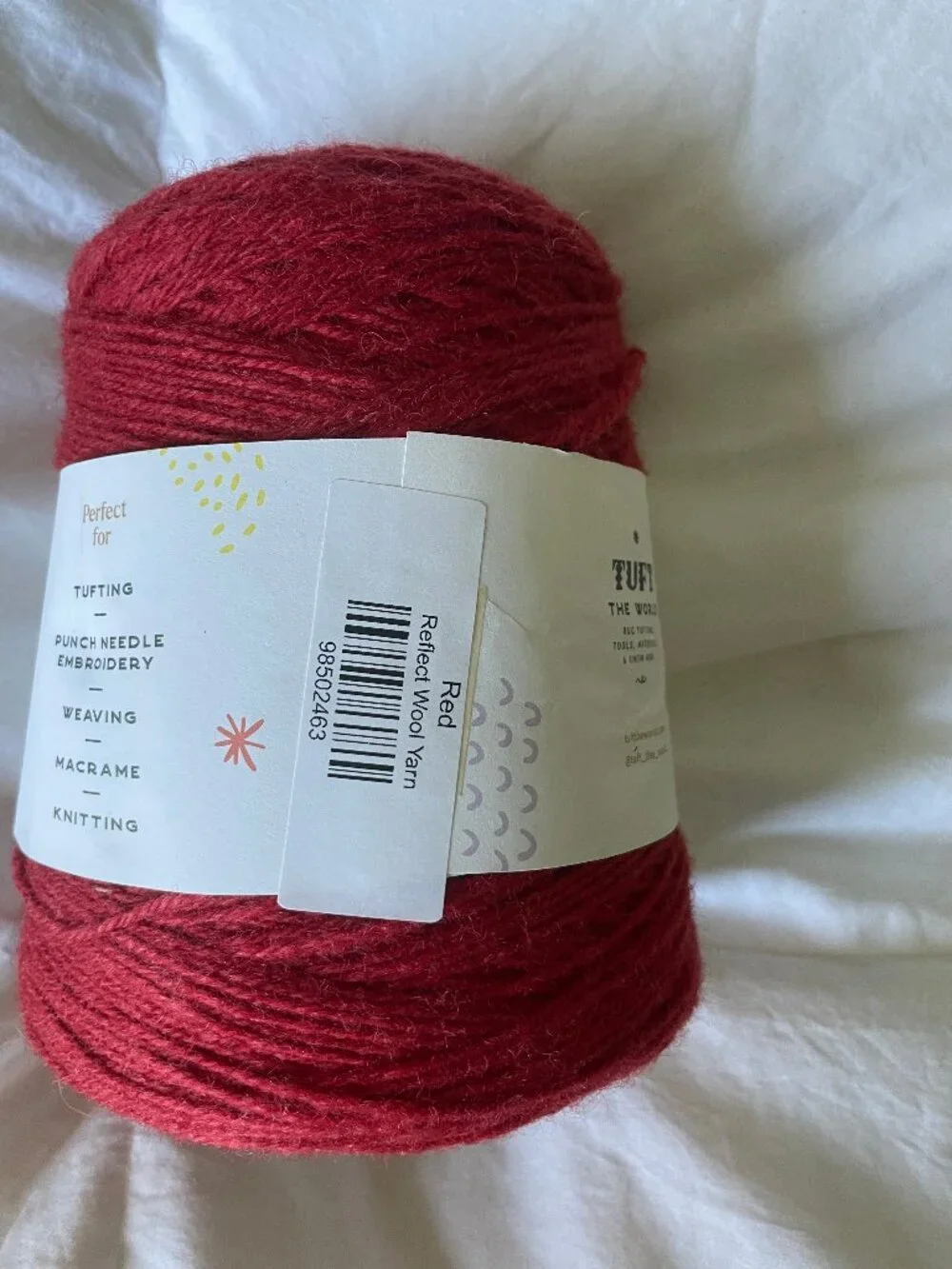 Tuft The World Reflect Wool Cone Yarn